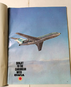 BWIA Caribbean Vacation Planner British West Indian Airways 1968 - TulipStuff