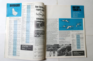 BWIA Caribbean Vacation Planner British West Indian Airways 1968 - TulipStuff