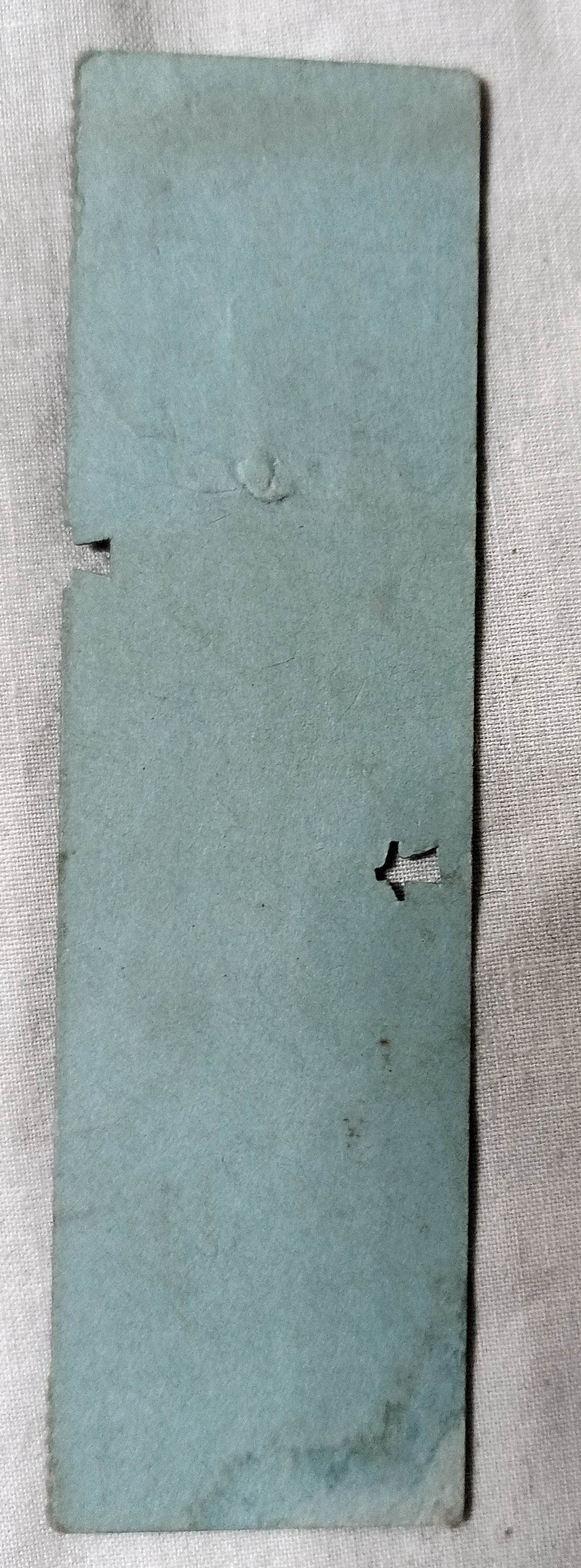 Chessie C&O Railway Passenger Ticket Stub Late 1960's - TulipStuff