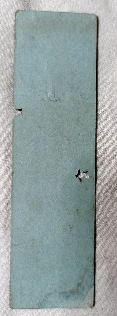 Chessie C&O Railway Passenger Ticket Stub Late 1960's - TulipStuff