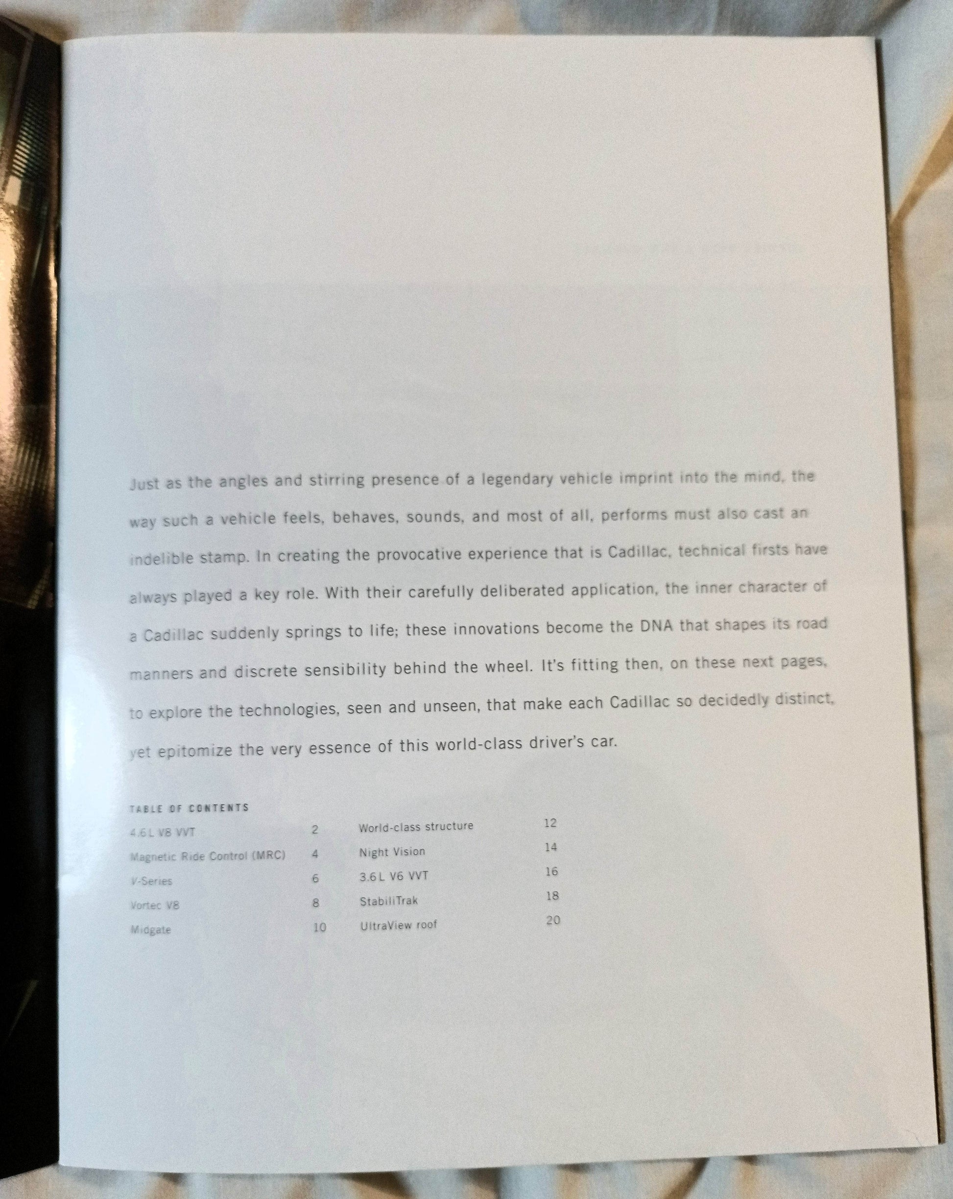 Cadillac 2004 Full Line Sales Brochure Escalade Seville Deville XLR CTS - TulipStuff