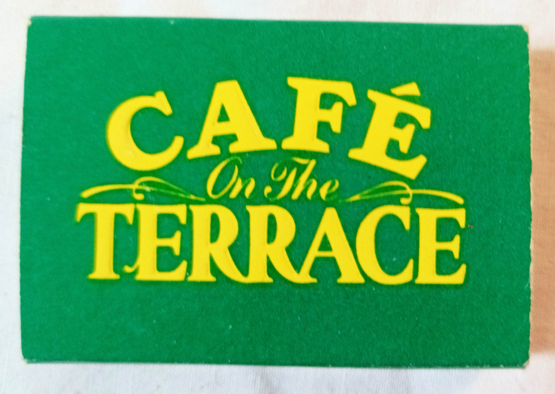 Cafe On The Terrace The Biltmore Plaza Providence Matchbox 1980's - TulipStuff