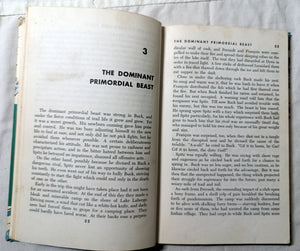 Jack London The Call Of The Wild RLS School Edition Hardcover 1962 - TulipStuff