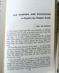 Jack London The Call Of The Wild RLS School Edition Hardcover 1962 - TulipStuff