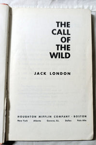 Jack London The Call Of The Wild RLS School Edition Hardcover 1962 - TulipStuff