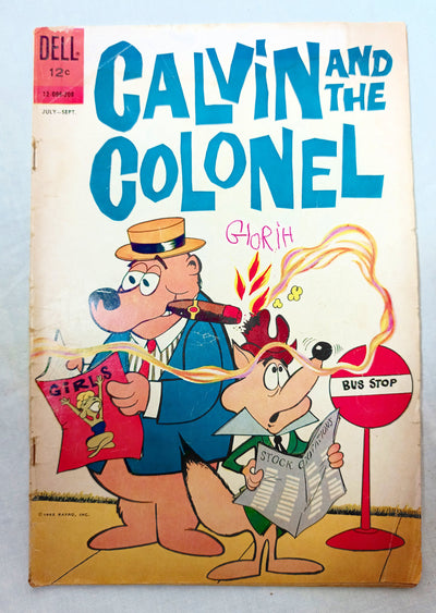 Calvin And The Colonel Issue #2 July-September 1962 Dell Comics - TulipStuff