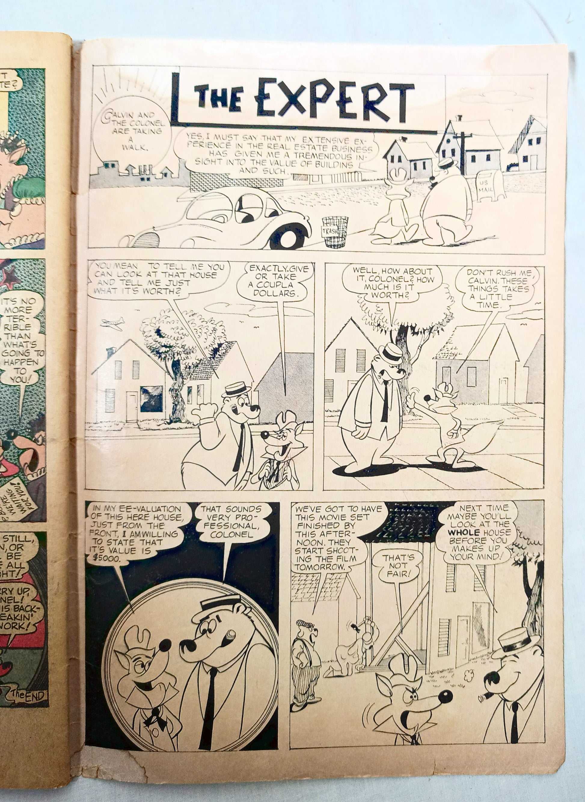 Calvin And The Colonel Issue #2 July-September 1962 Dell Comics - TulipStuff