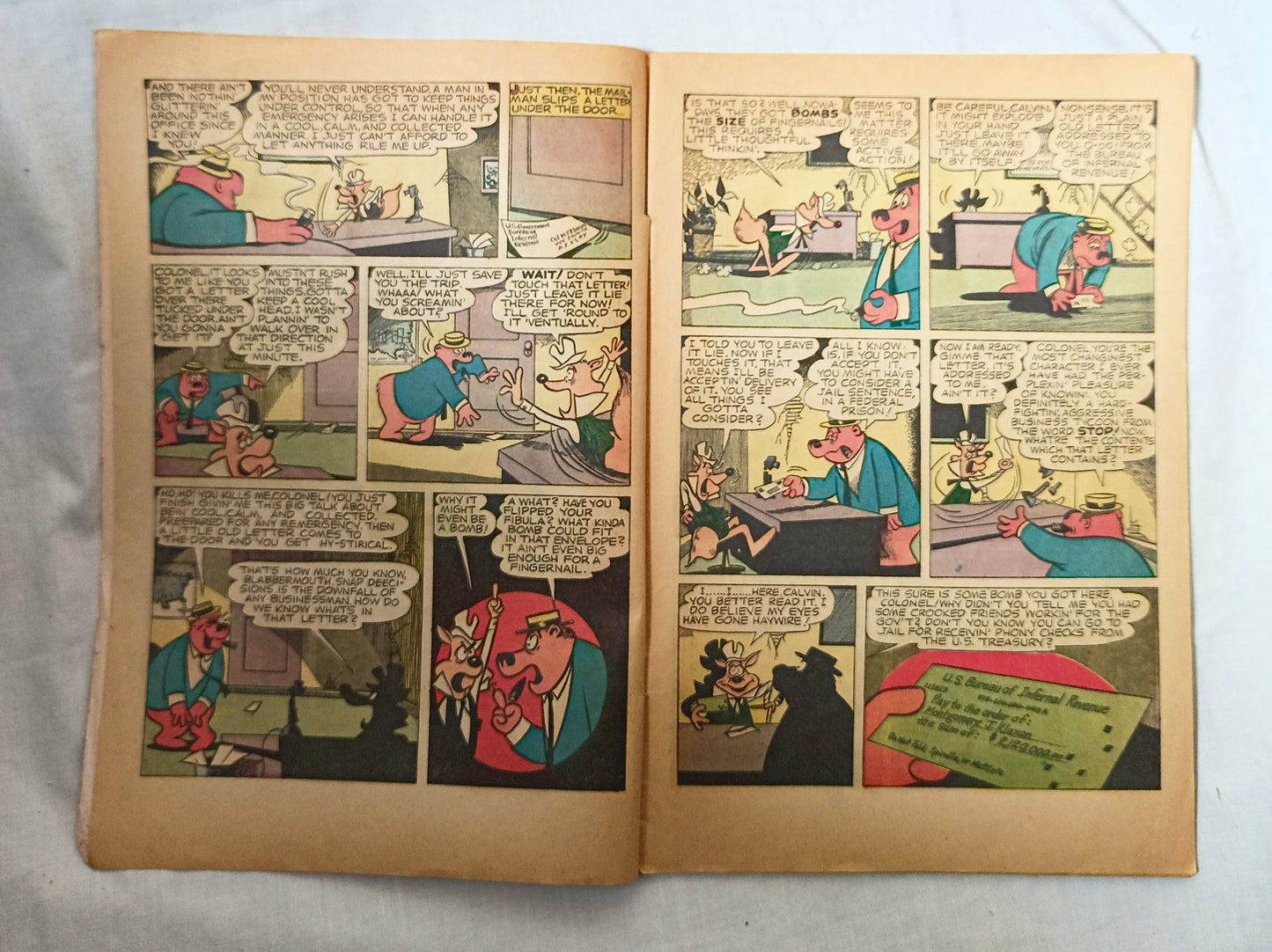 Calvin And The Colonel Issue #2 July-September 1962 Dell Comics - TulipStuff