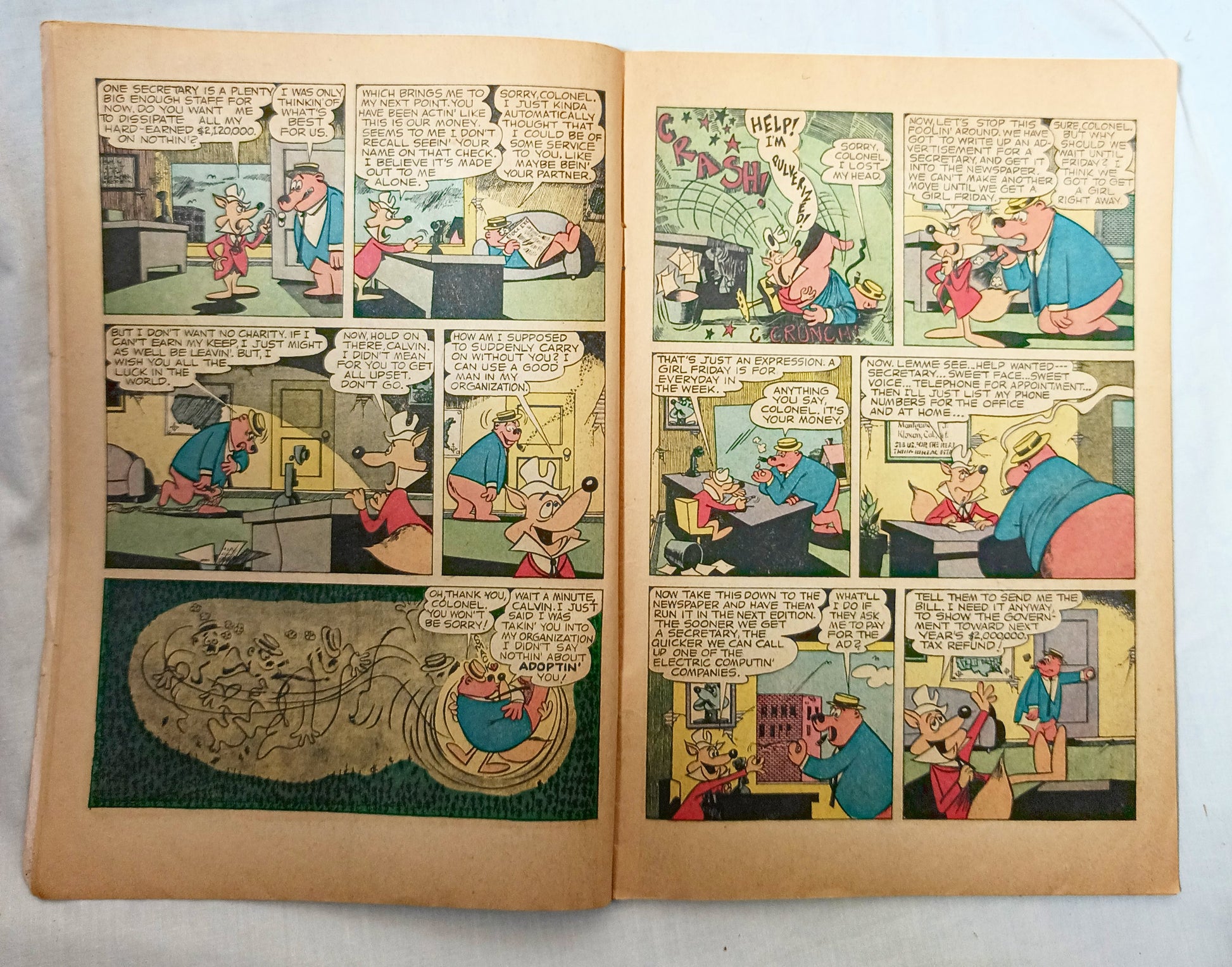 Calvin And The Colonel Issue #2 July-September 1962 Dell Comics - TulipStuff