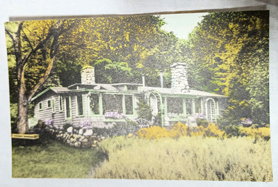 Camp Rustle Summer Home Of The Magna's Massachusetts Handcolored 1920s - TlipStuff