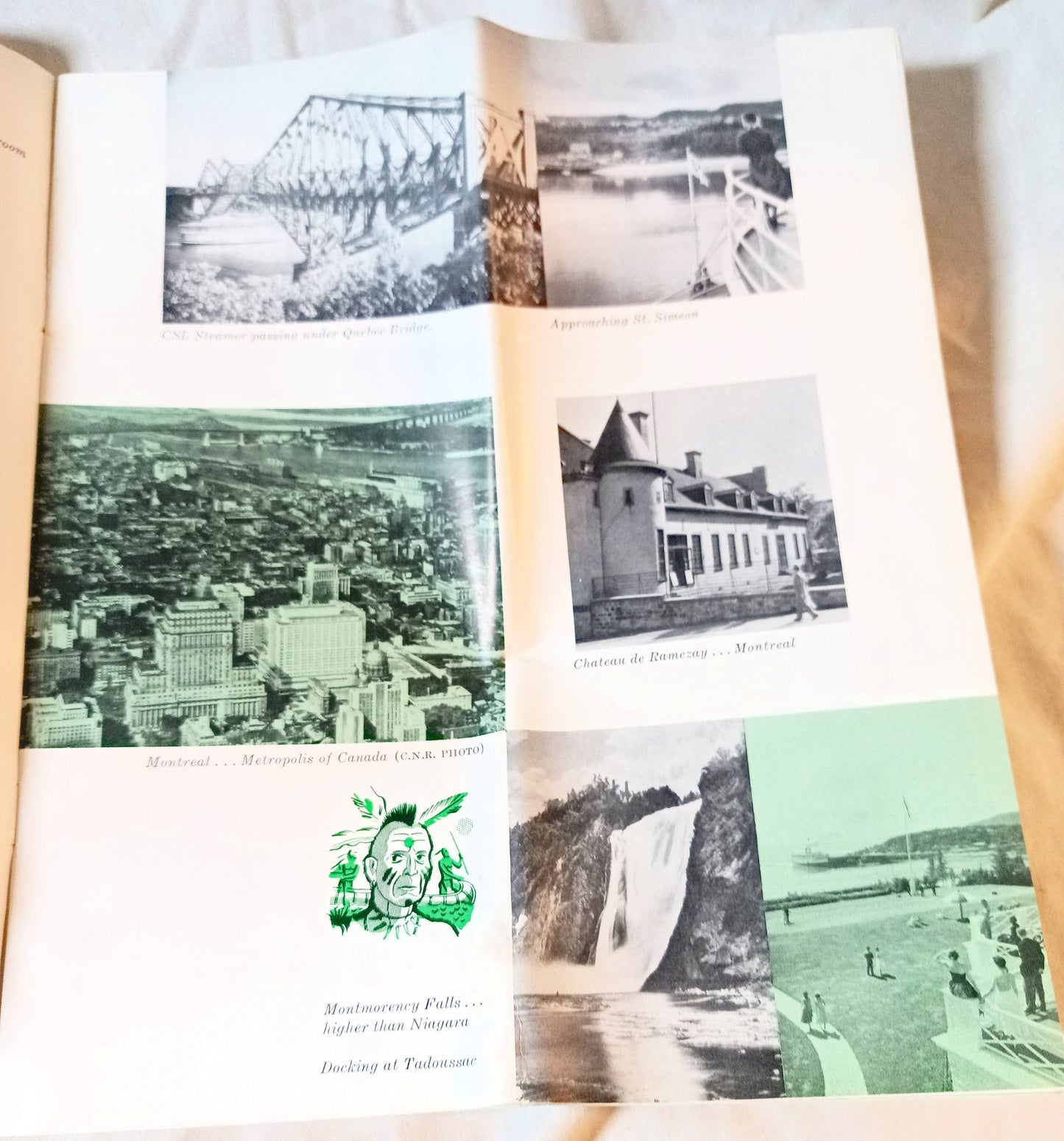 Canada Steamship Lines 1959 ss Tadoussac ss St Lawrence ss Richelieu - TulipStuff