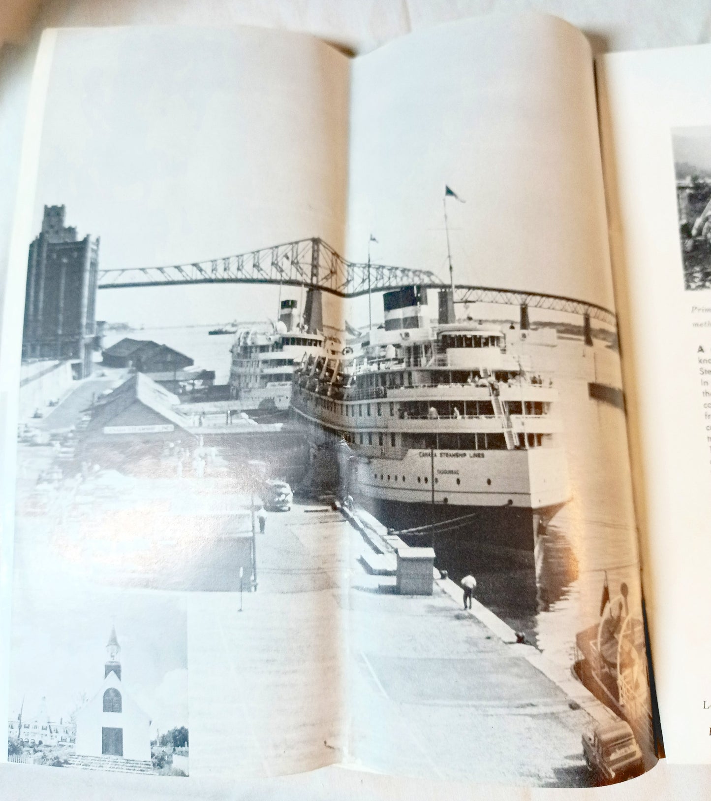 Canada Steamship Lines 1959 ss Tadoussac ss St Lawrence ss Richelieu - TulipStuff