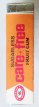 Load image into Gallery viewer, Beech Nut Sugarless Carefree Fruit Chewing Gum Full Stick 1970&#39;s - TulipStuff
