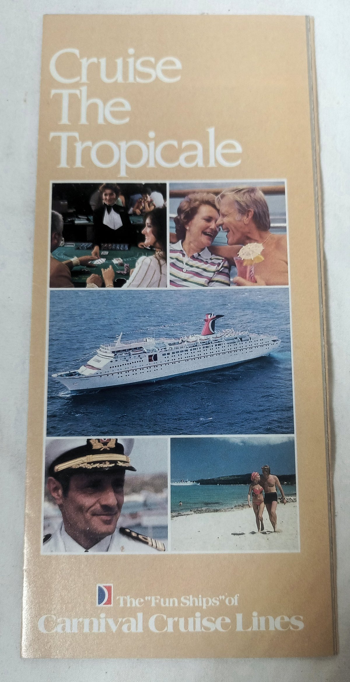Carnival Cruise Lines 1982 TSS Tropicale Mexico 7-Day Cruises Brochure - TulipStuff