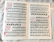 Load image into Gallery viewer, Carols For Christmas 12 Song Sheet Music Booklet 1950&#39;s - TulipStuff
