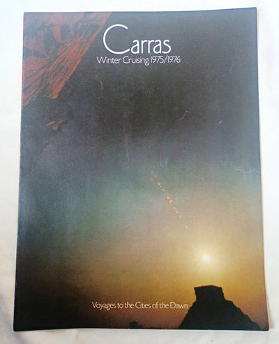 Carras Cruises mts Daphne 1975-76 Mexico Jamaica Cruise Brochure - TulipStuff