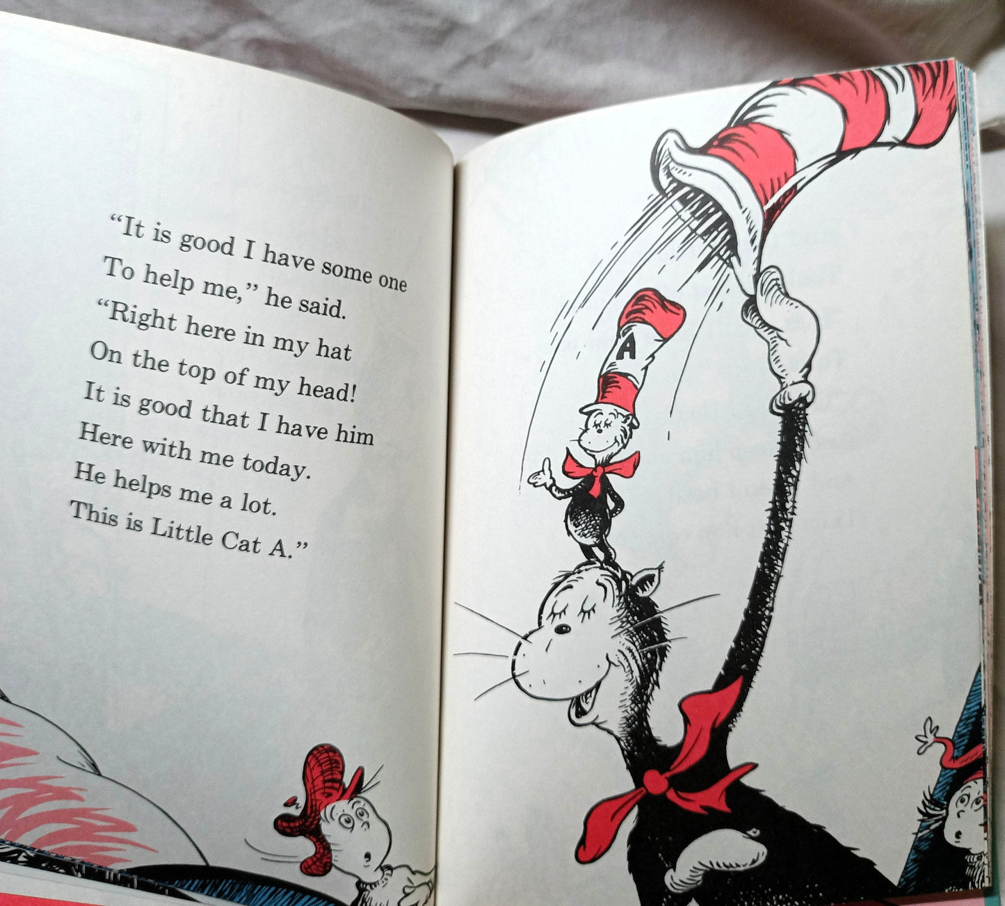 Dr Seuss The Cat In The Hat Comes Back Book Club Edition 1958 - TulipStuff