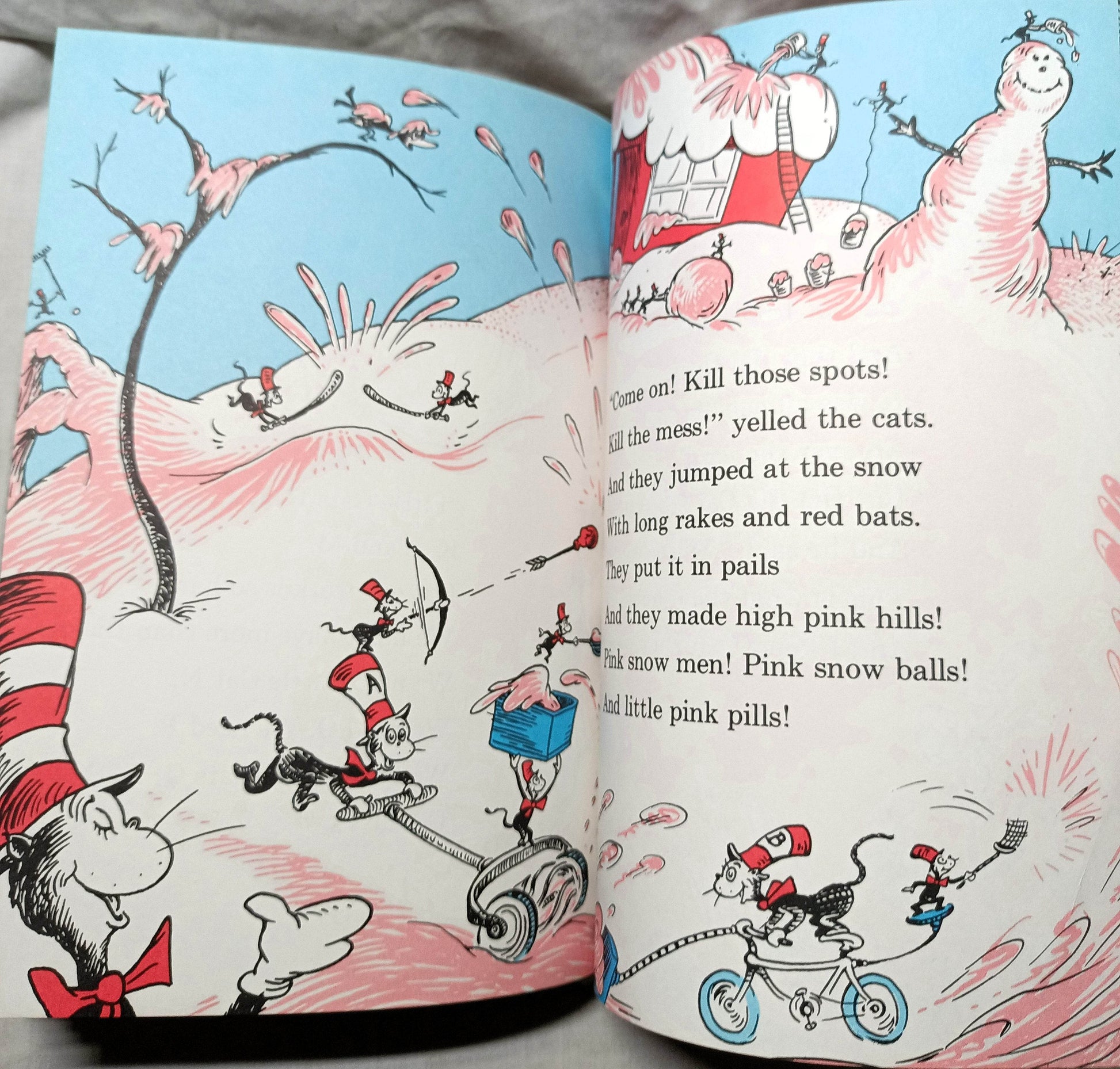 Dr Seuss The Cat In The Hat Comes Back Book Club Edition 1958 - TulipStuff