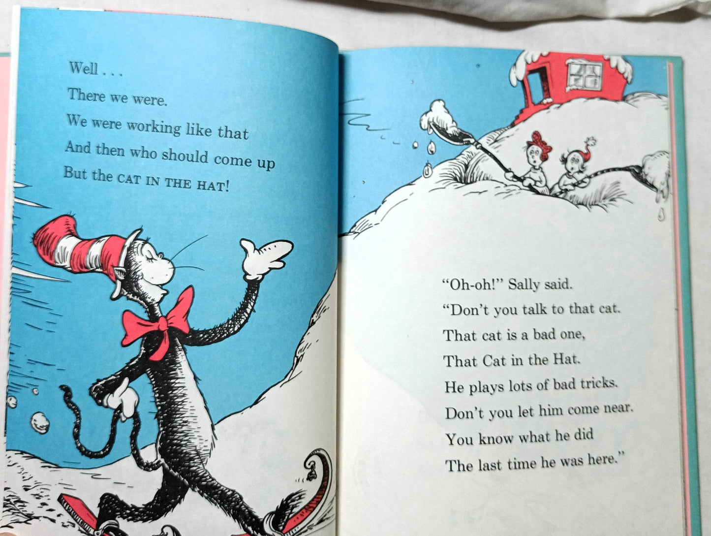 Dr Seuss The Cat In The Hat Comes Back Book Club Edition 1958 - TulipStuff