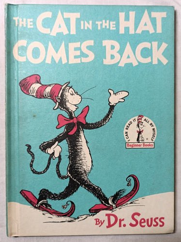 Dr Seuss The Cat In The Hat Comes Back Book Club Edition 1958 - TulipStuff
