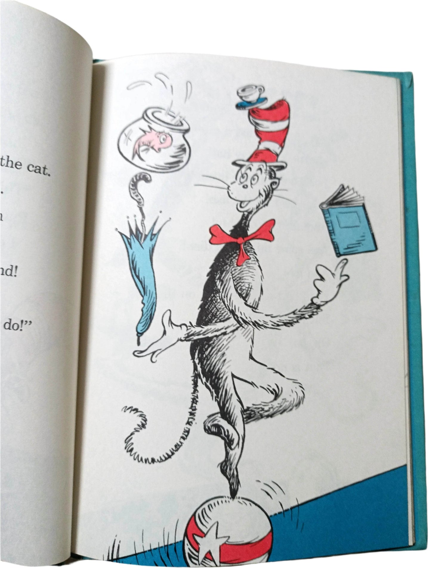 Dr Seuss The Cat In The Hat Book Club Edition Beginner Books 1957 - TulipStuff