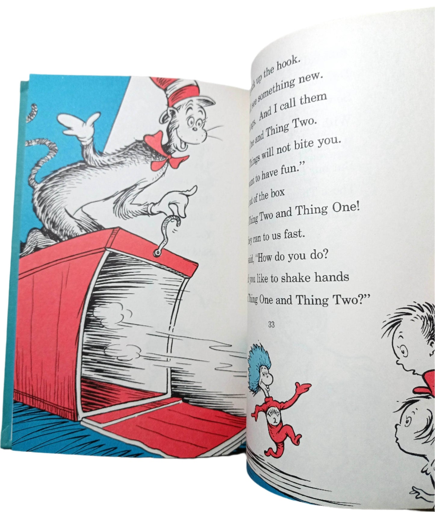 Dr Seuss The Cat In The Hat Book Club Edition Beginner Books 1957 - TulipStuff