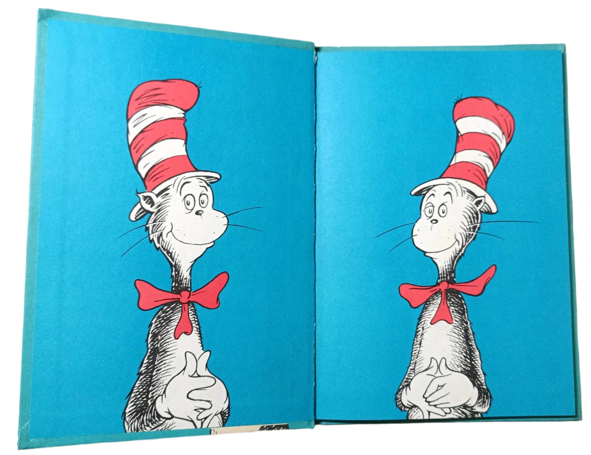 Dr Seuss The Cat In The Hat Book Club Edition Beginner Books 1957 - TulipStuff