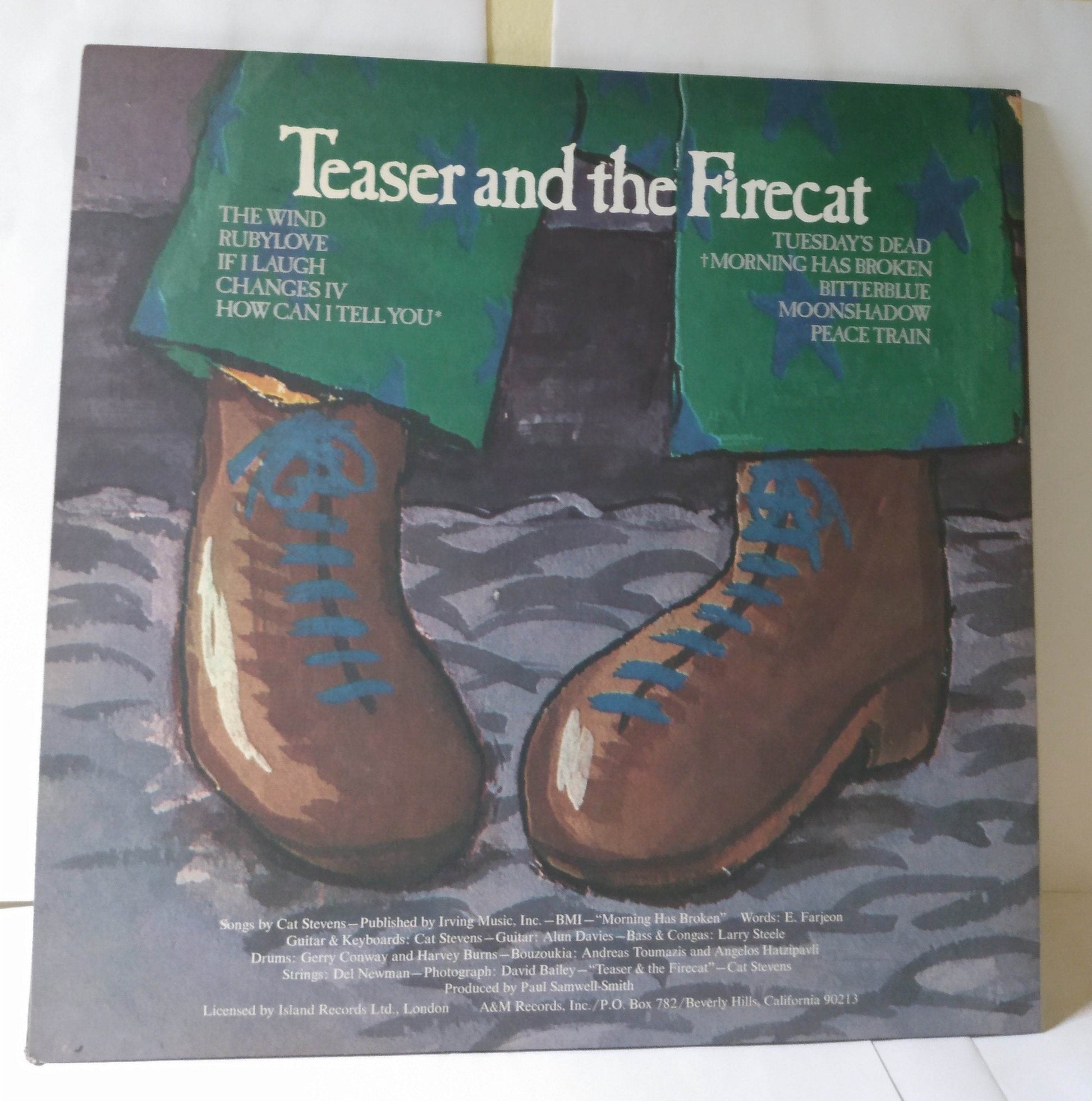 Cat Stevens Teaser And The Firecat 12" Vinyl LP A&M SP 4313 1971 - TulipStuff
