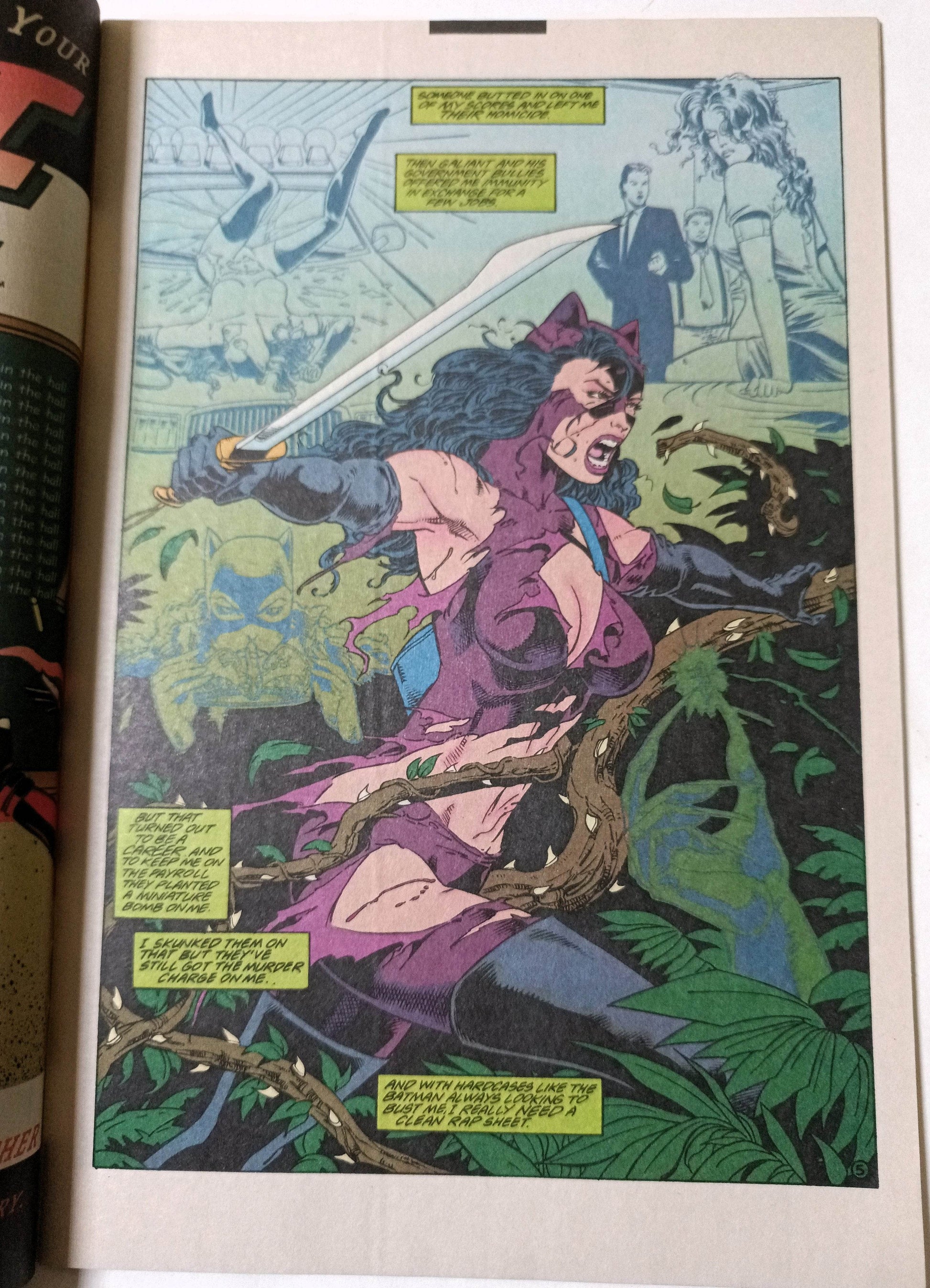 Catwoman Issue #19 March 1995 Jungle Cat DC Comics - TulipStuff