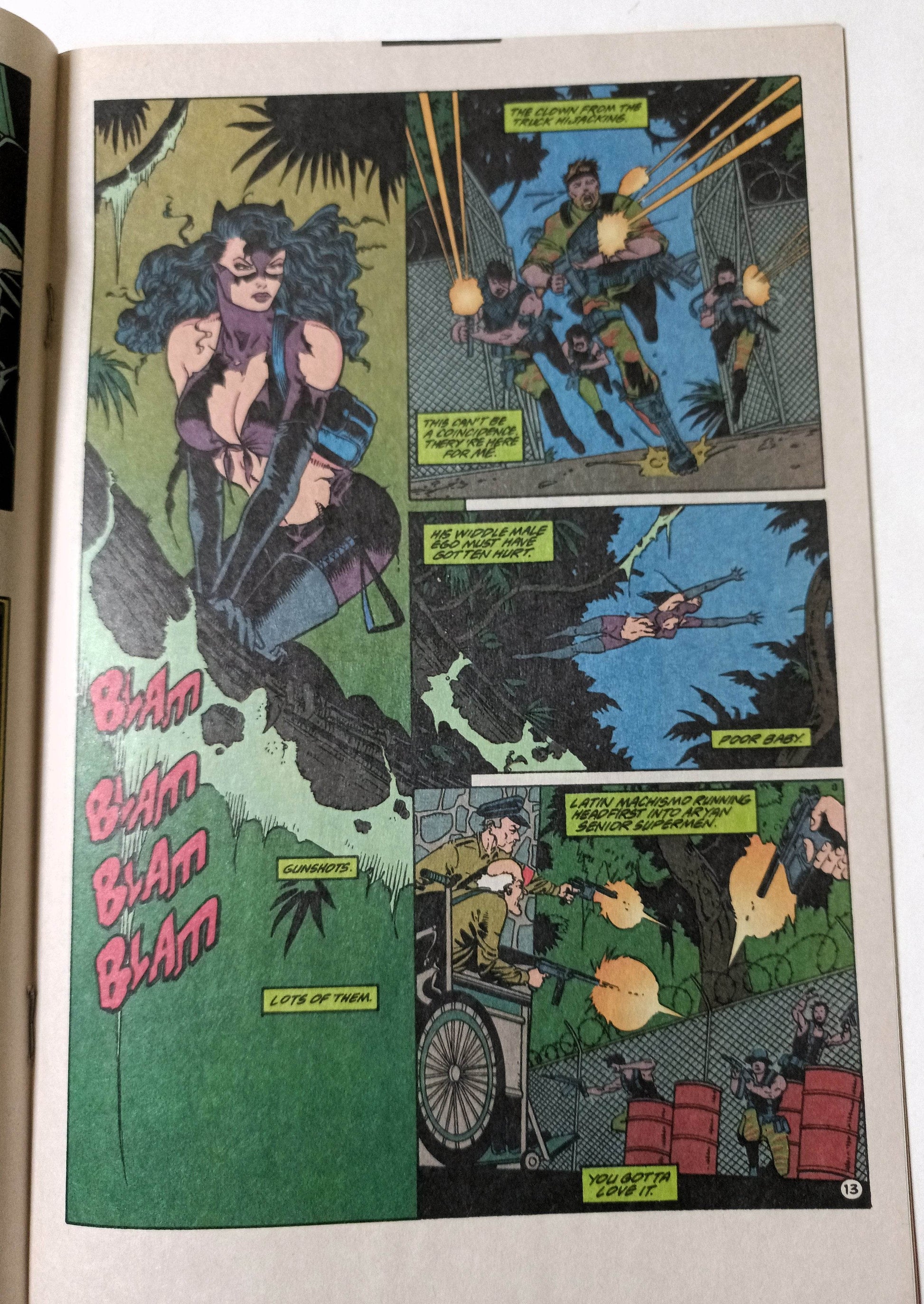 Catwoman Issue #19 March 1995 Jungle Cat DC Comics - TulipStuff