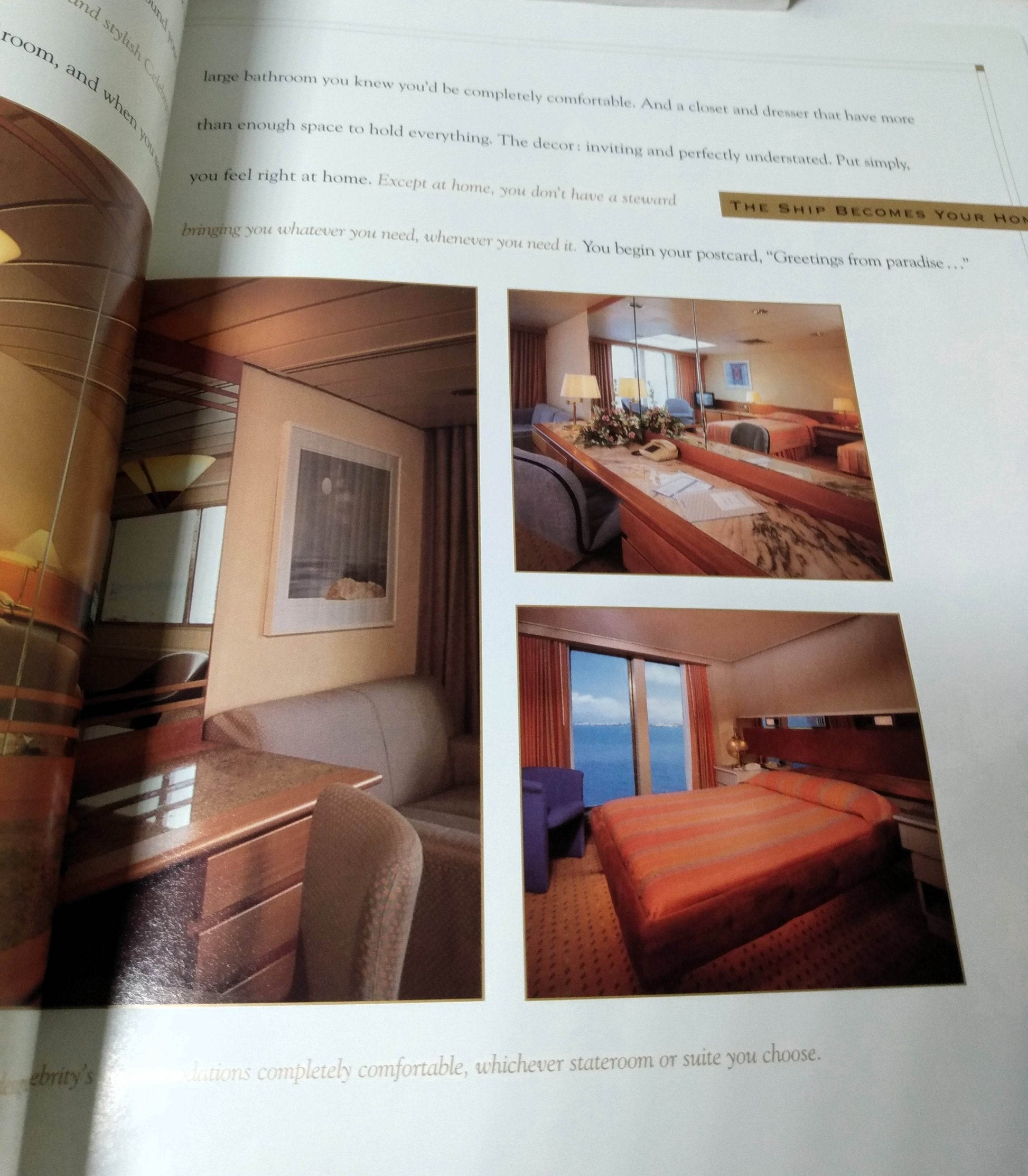 Celebrity Cruises Horizon Meridian Century 1995 Bermuda Brochure - TulipStuff