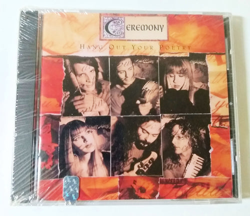 Ceremony Hang Out Your Poetry Folk Rock Album CD 1993 Chastity Bono - TulipStuff