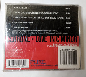 Cerrone Love In C Minor Euro Disco House Music Maxi-Single CD 1995 - TulipStuff