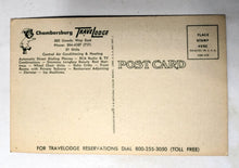 Load image into Gallery viewer, Chambersburg TraveLodge Motel Pennsylvania Postcard 1960&#39;s - TulipStuff
