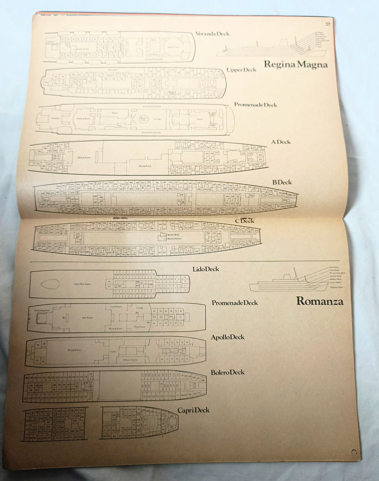 Chandris Cruises 1974 Mediterranean Black Sea Midnight Sun Cruises - TulipStuff