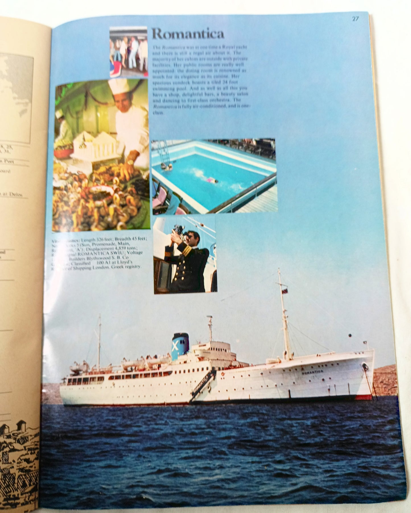 Chandris Cruises 1974 Mediterranean Black Sea Midnight Sun Cruises - TulipStuff