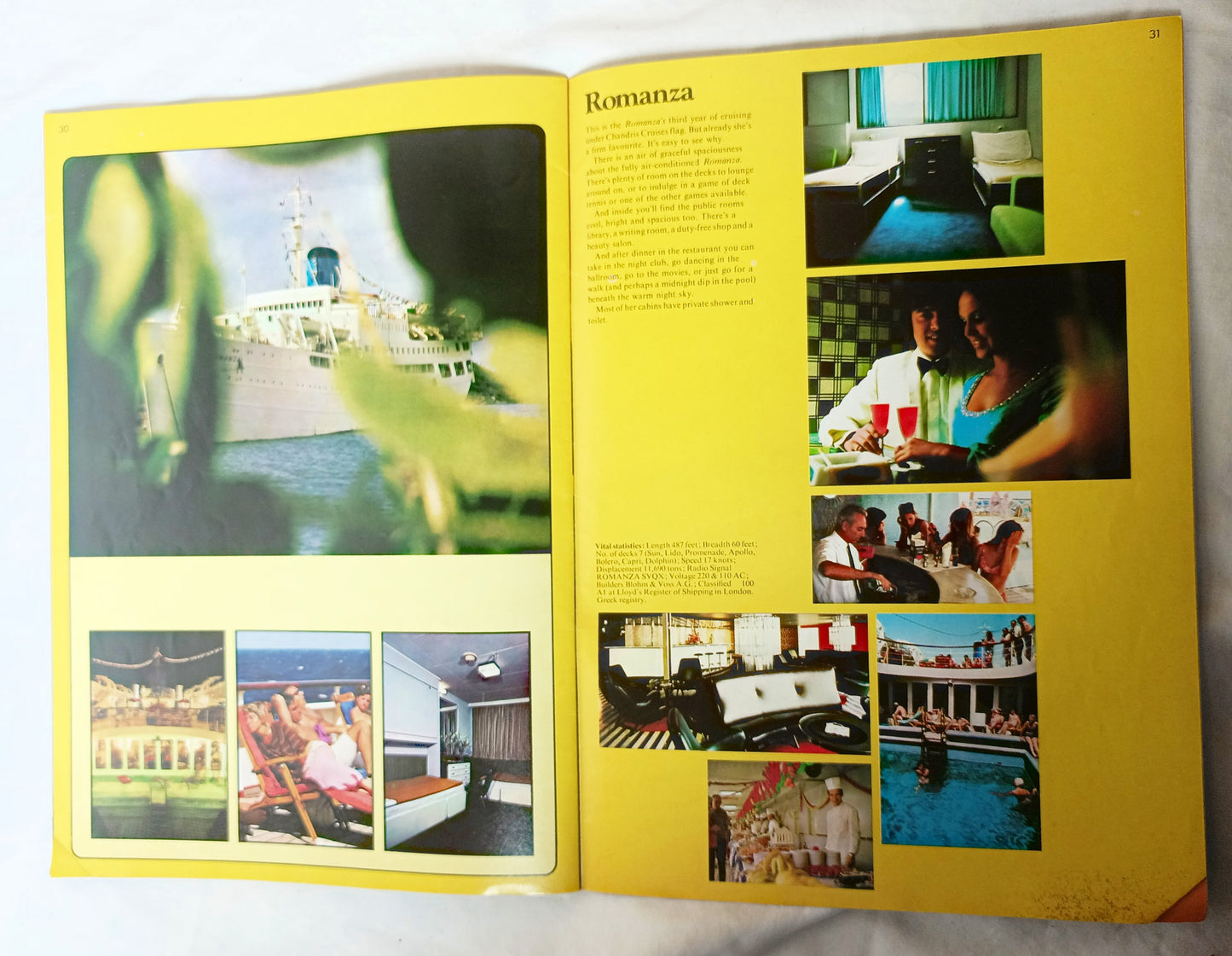 Chandris Cruises 1974 Mediterranean Black Sea Midnight Sun Cruises - TulipStuff