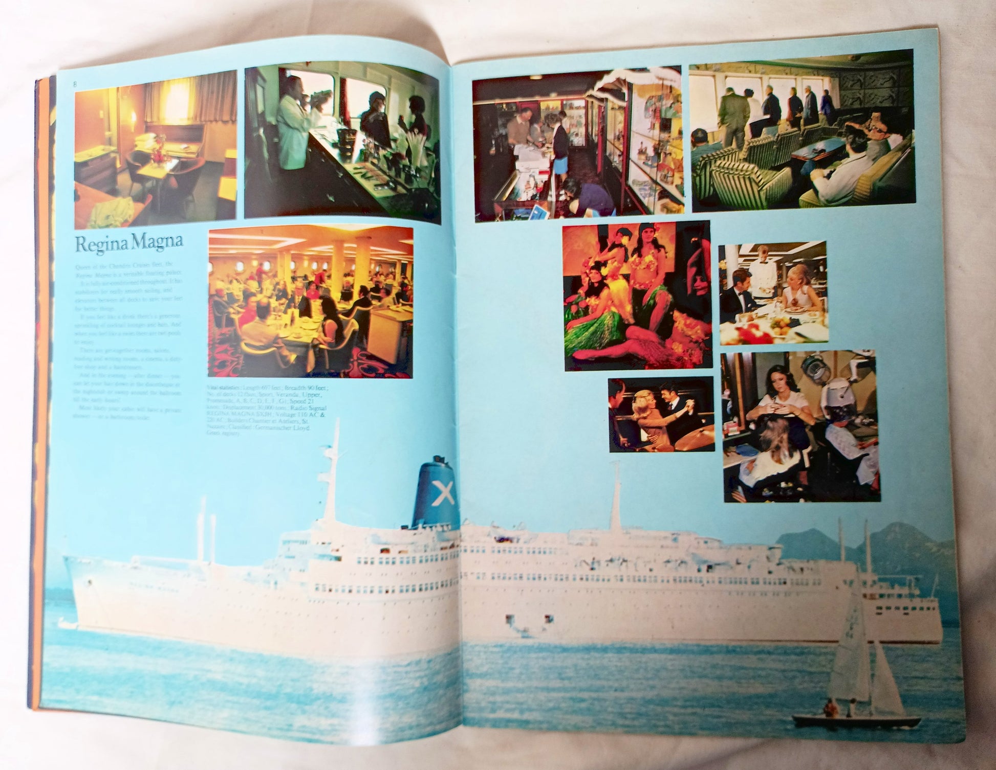 Chandris Cruises 1974 Mediterranean Black Sea Midnight Sun Cruises - TulipStuff