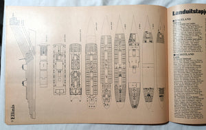 Chandris Cruises 1975 Cruising Brochure Dutch Language 6 Ships - TulipStuff