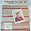 Chattanoogie Shoe Shine Boy Red Foley Jack Stapp Sheet Music 1950 - TulipStuff