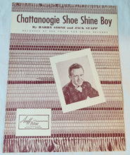 Load image into Gallery viewer, Chattanoogie Shoe Shine Boy Red Foley Jack Stapp Sheet Music 1950 - TulipStuff
