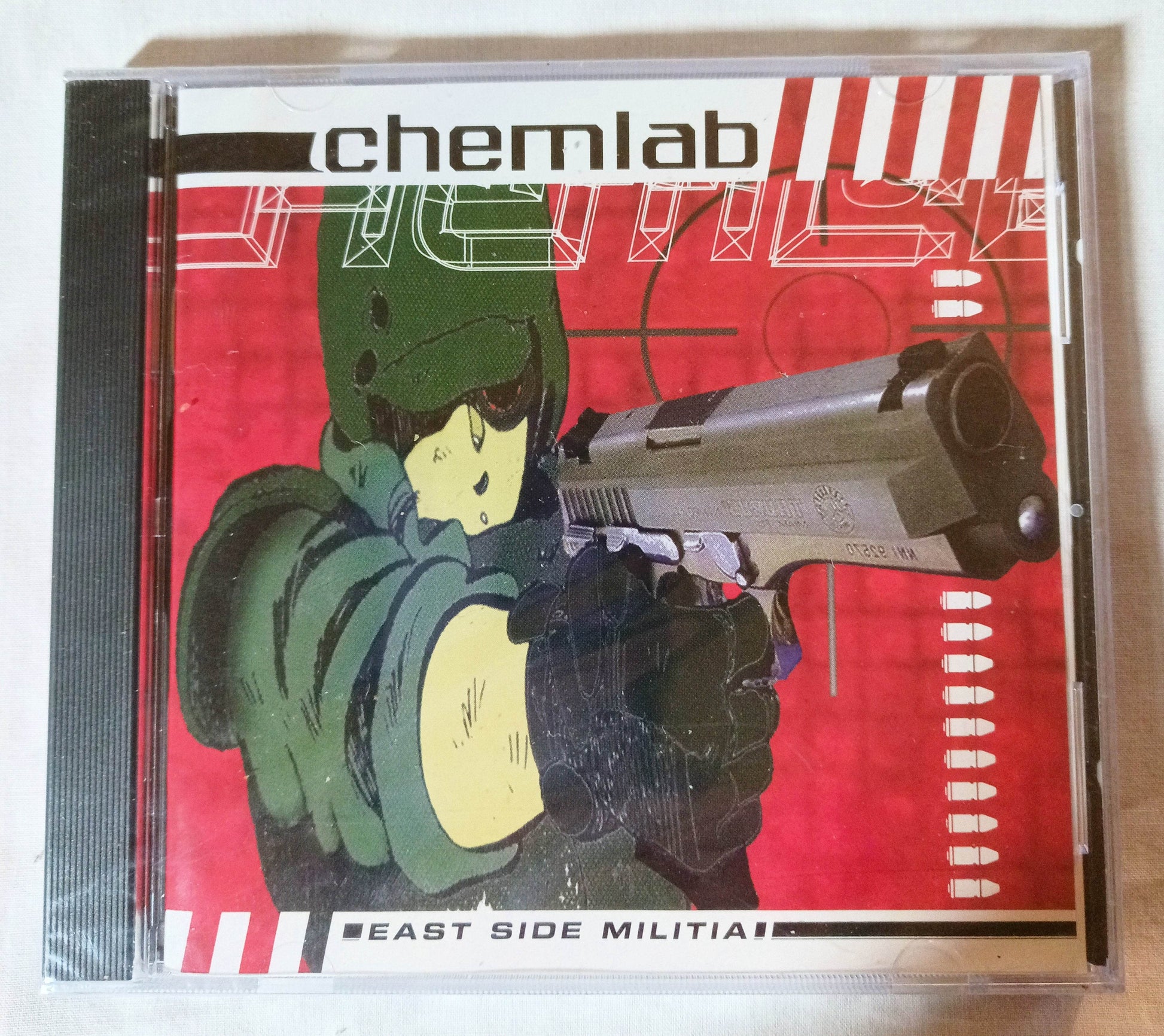 Chemlab East Side Militia Industrial Album CD Fifth Colvmn/Metal Blade 1996 - TulipStuff