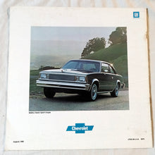 Load image into Gallery viewer, Chevrolet Malibu 1981 Sedan Coupe Wagon Dealer Sales Brochure - TulipStuff
