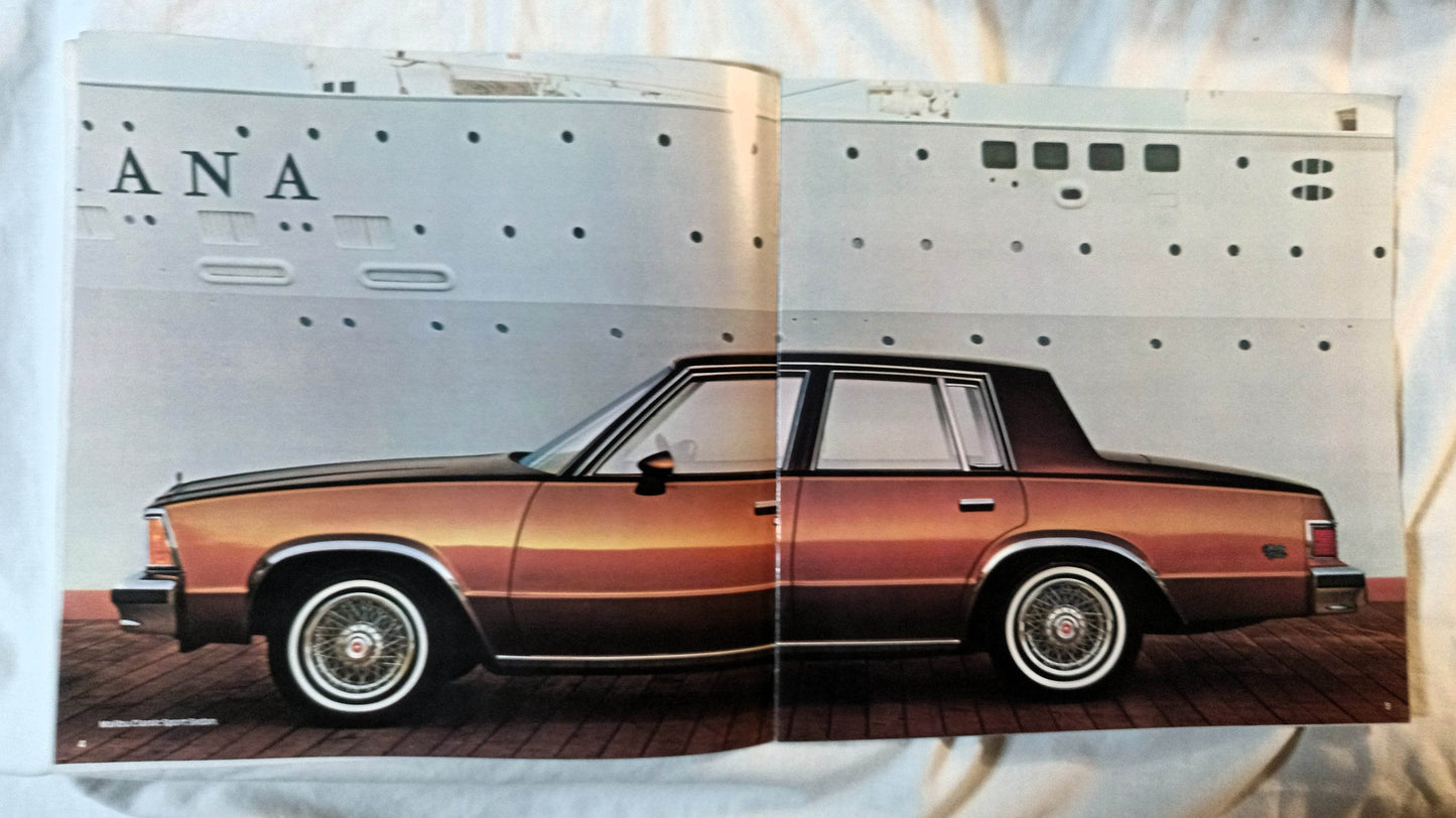 Chevrolet Malibu 1981 Sedan Coupe Wagon Dealer Sales Brochure - TulipStuff
