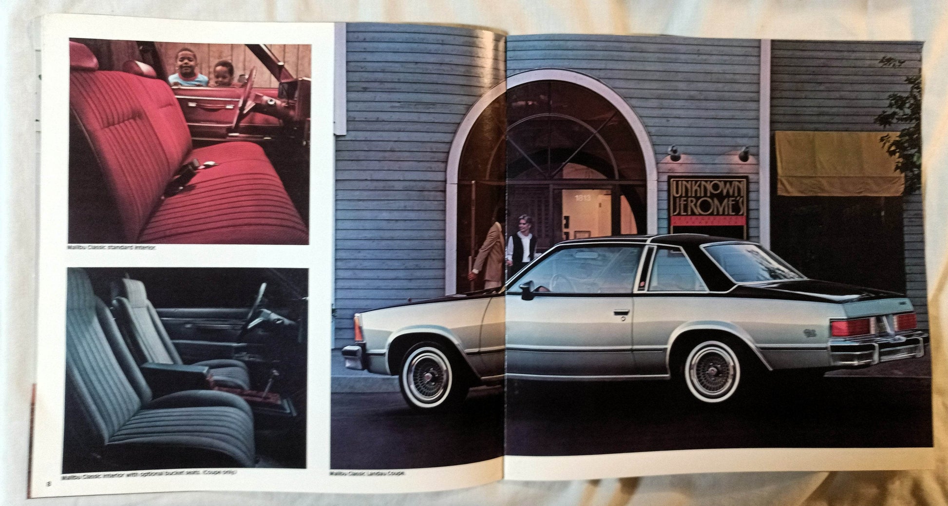 Chevrolet Malibu 1981 Sedan Coupe Wagon Dealer Sales Brochure - TulipStuff