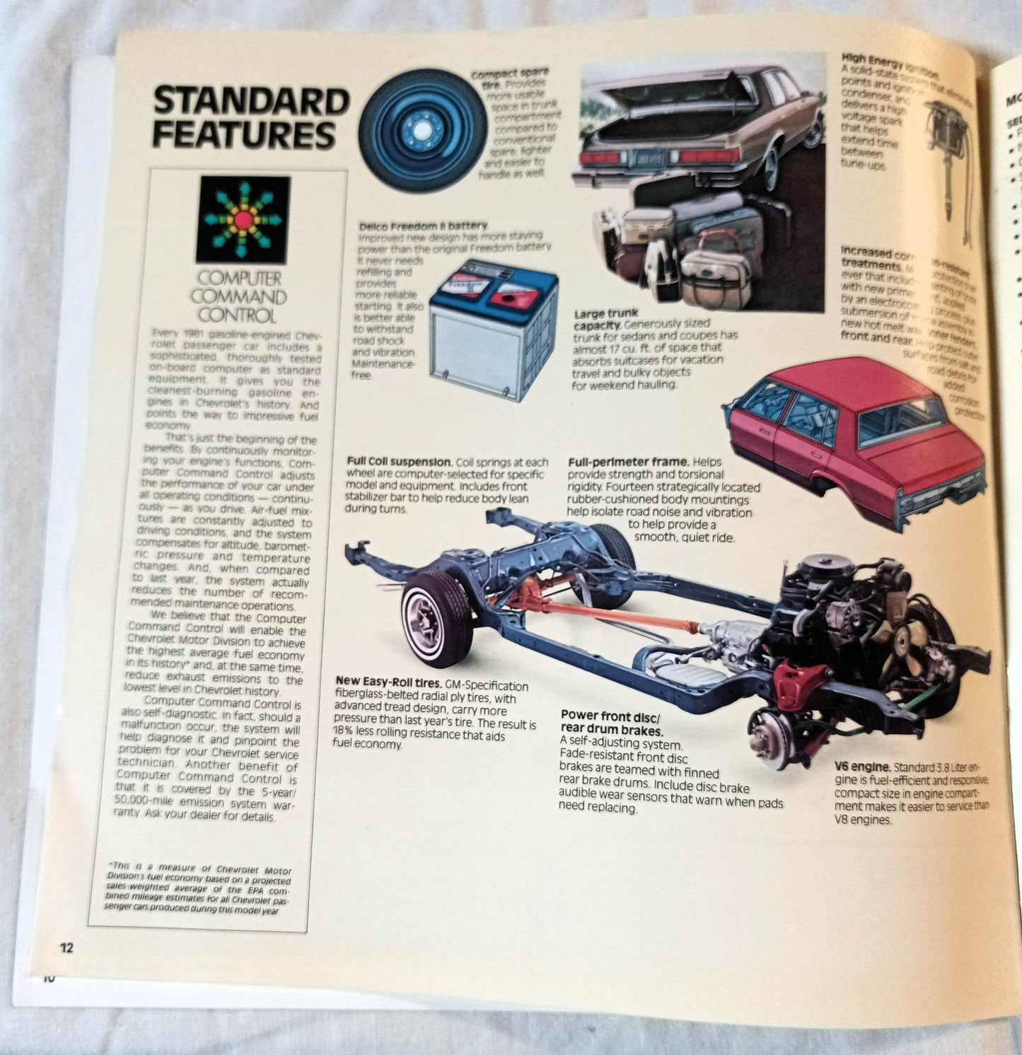 Chevrolet Malibu 1981 Sedan Coupe Wagon Dealer Sales Brochure - TulipStuff