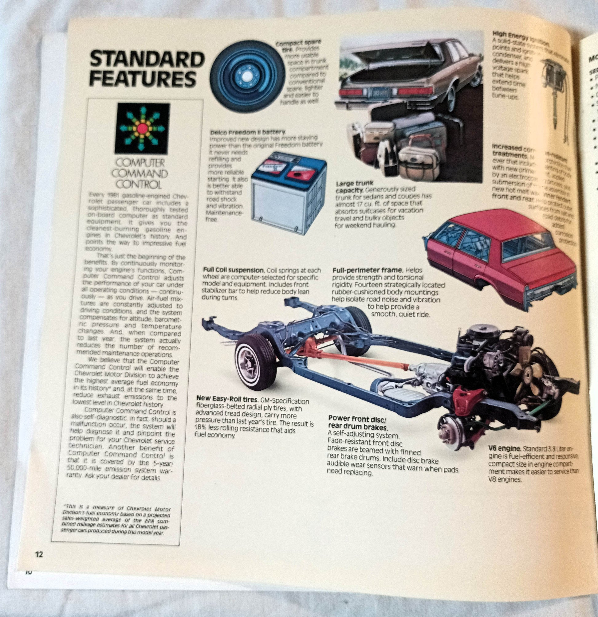 Chevrolet Malibu 1981 Sedan Coupe Wagon Dealer Sales Brochure - TulipStuff