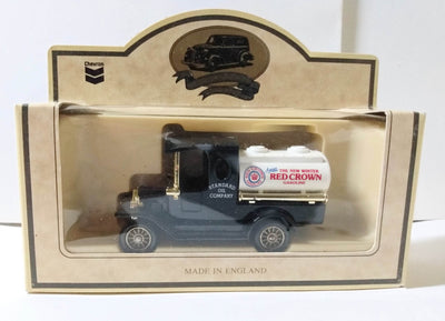 Lledo Chevron Red Crown Gasoline 1920 Model T Ford Tanker Standard Oil - TulipStuff