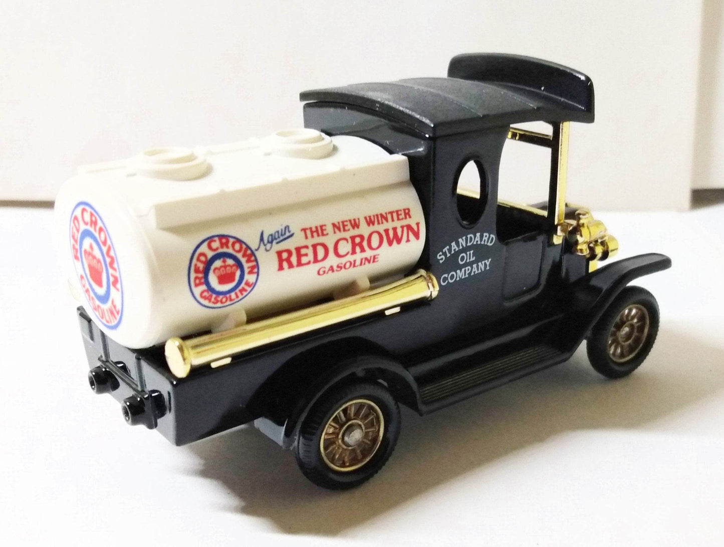 Lledo Chevron Red Crown Gasoline 1920 Model T Ford Tanker Standard Oil - TulipStuff