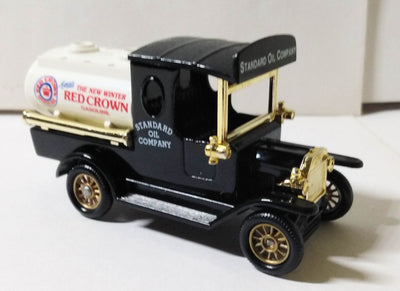 Lledo Chevron Red Crown Gasoline 1920 Model T Ford Tanker Standard Oil - TulipStuff